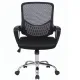 Кресло  "Next MG-318", с подлокотниками, хром, черное, 531834. Фото товара с разных ракурсов.
