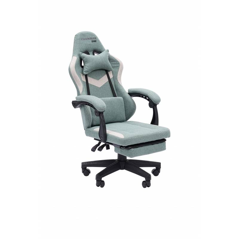 Кресло руководителя Chairman CH26 ткань, зелено-бежевый главное фото