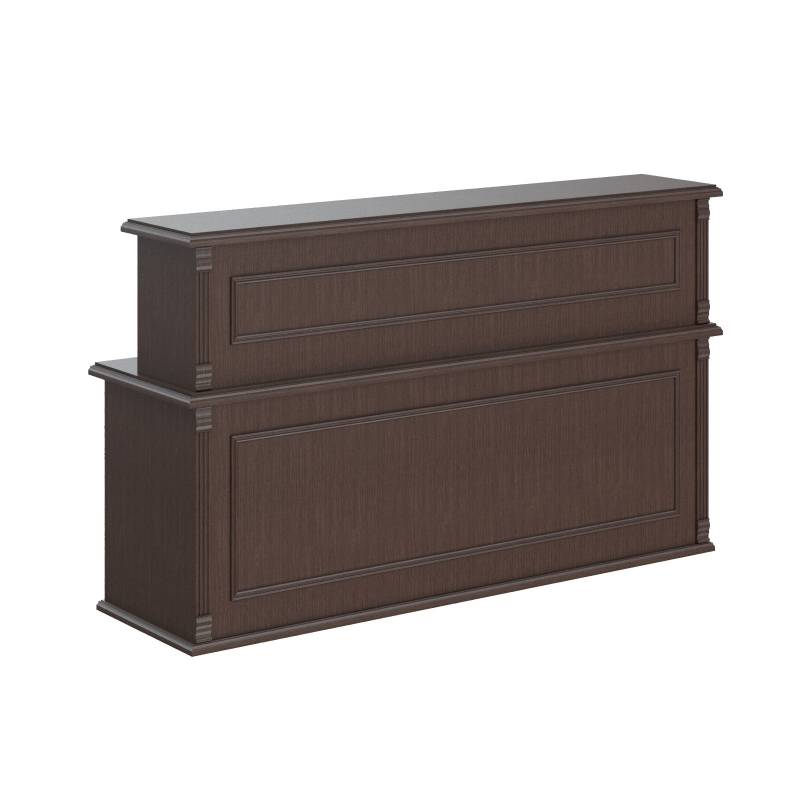 Стойка рецепция RMS 200 Венге Магия 2000х600х1200 главное фото